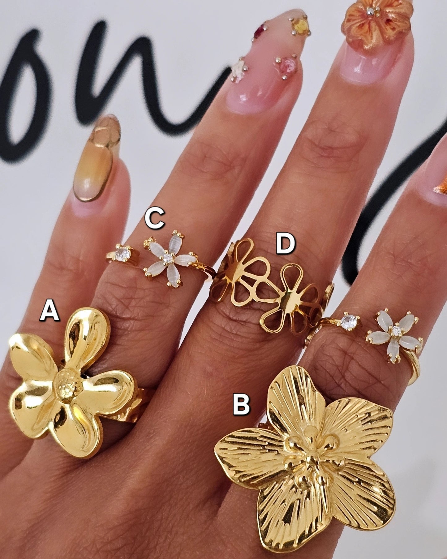 Spring vibes rings 🌸