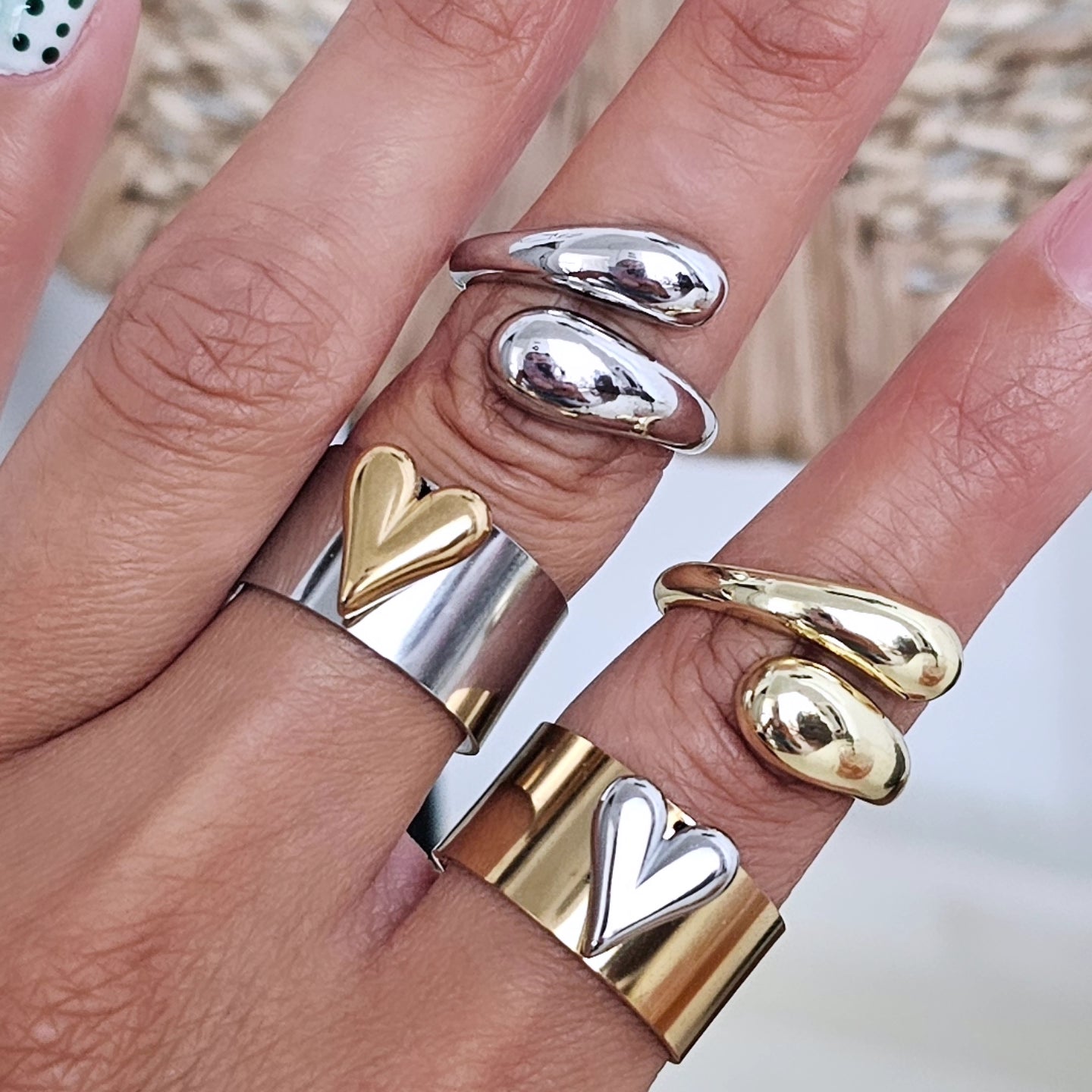 Double Tones Rings