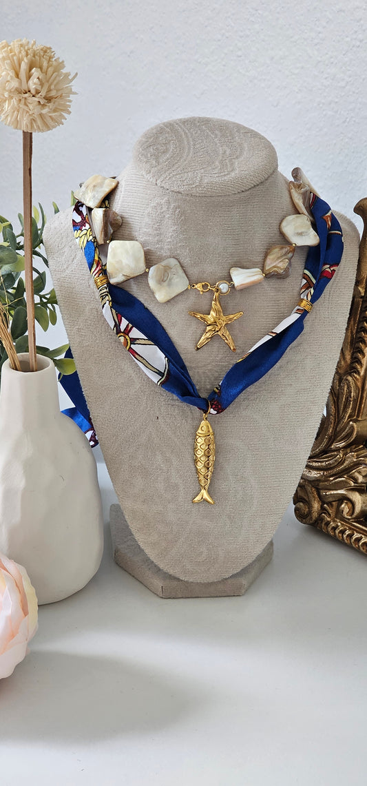 Oceania Necklace ☀️🌊🐠💙✨️