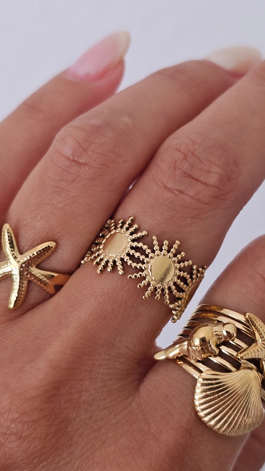 Summer Rings ☀️🐟✨️🪸🐚🐠